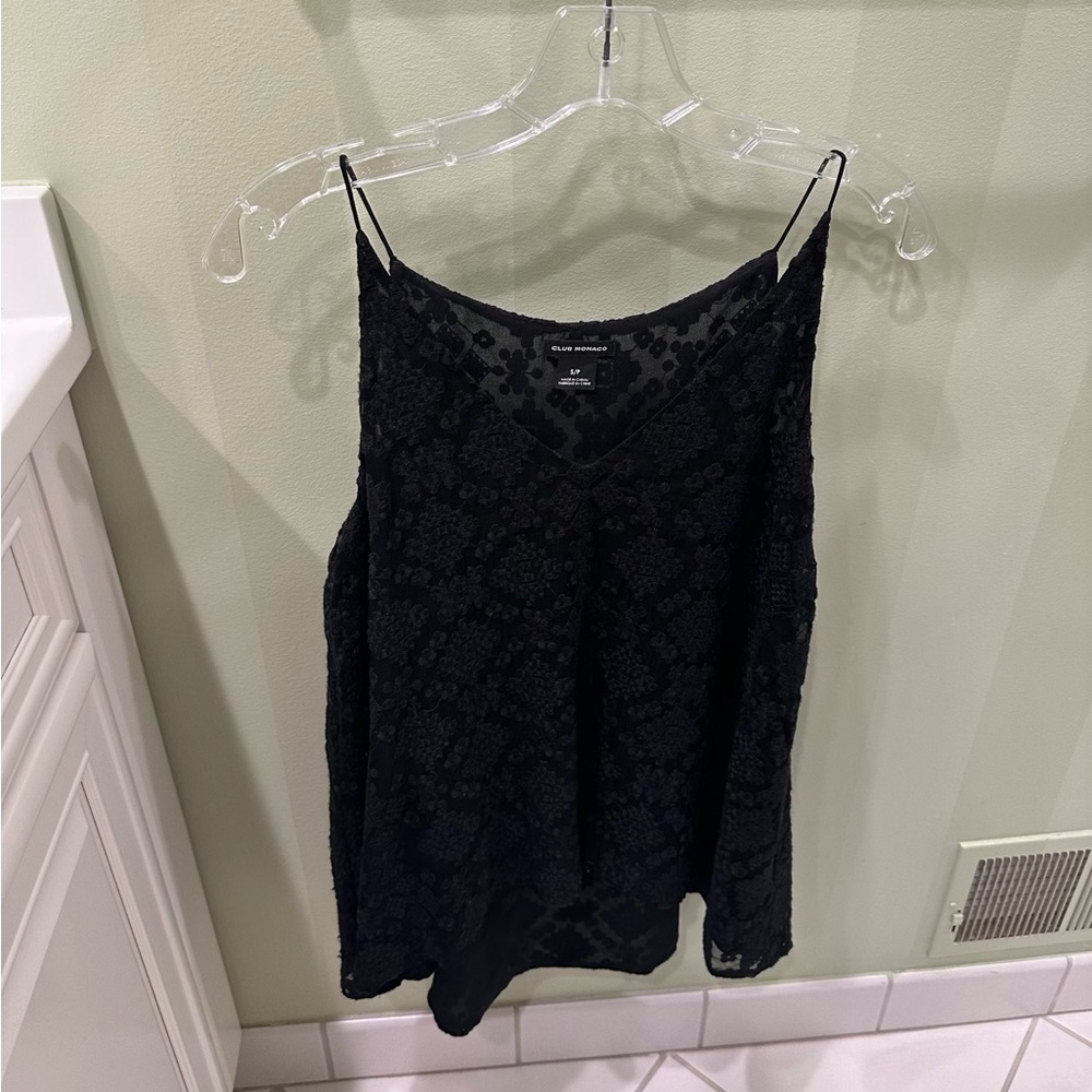 Club Monaco Lace Tank Top